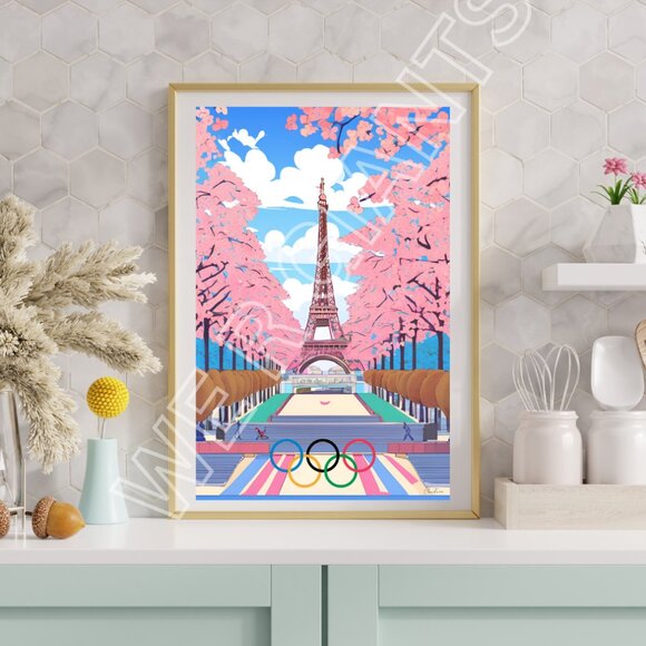 Other - PARIS Summer Olympics Art Print 11" x 17"